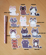 Load image into Gallery viewer, Cat Breed Stickers
