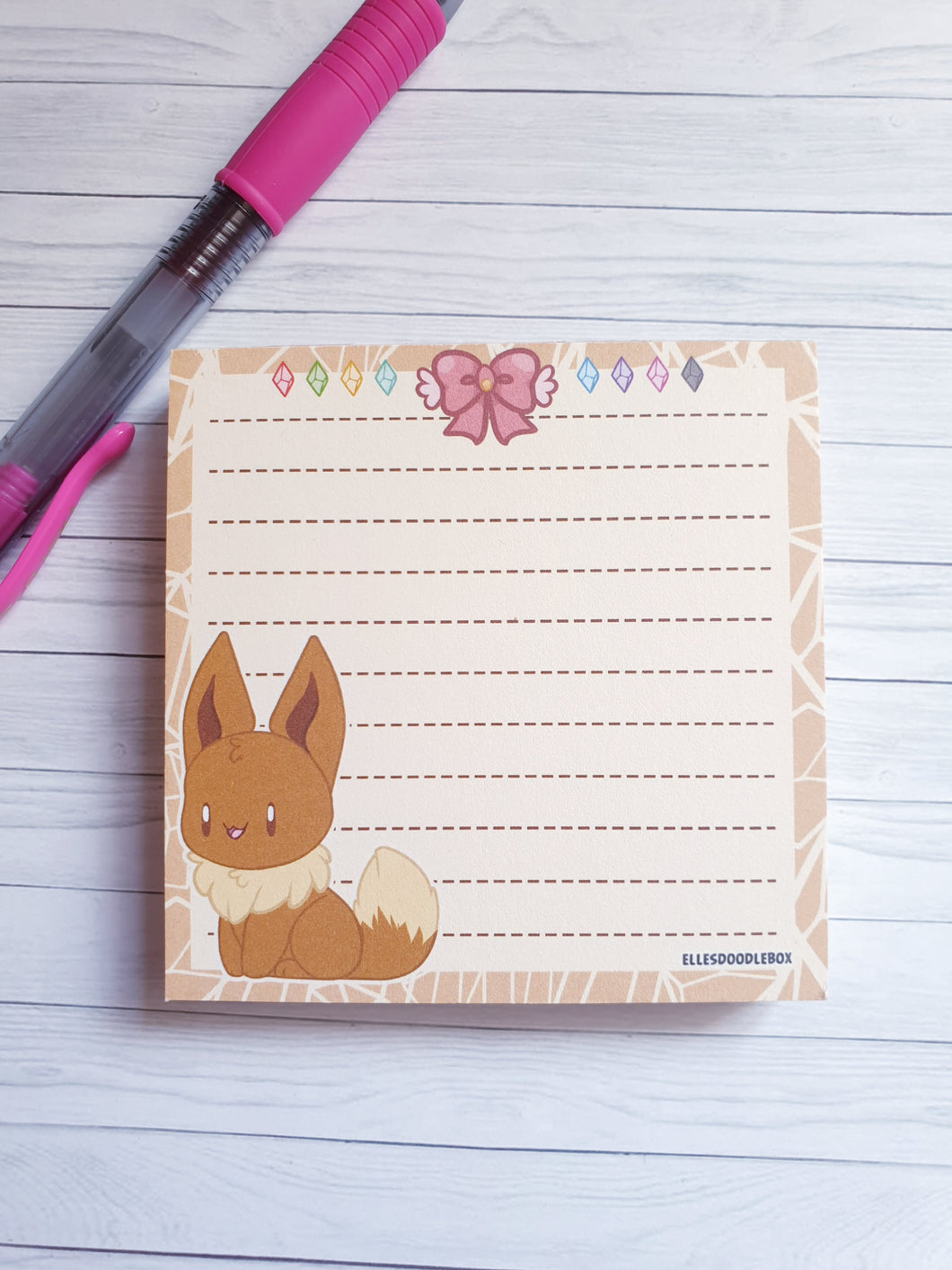 Eevee Square Memopad