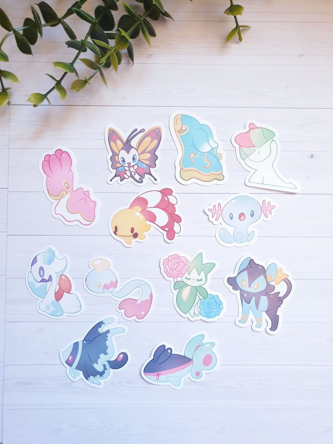 P o k e Set 2 Sinnoh Sticker Pack