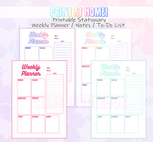 Load image into Gallery viewer, Plain / Simple Digital Weekly Planner
